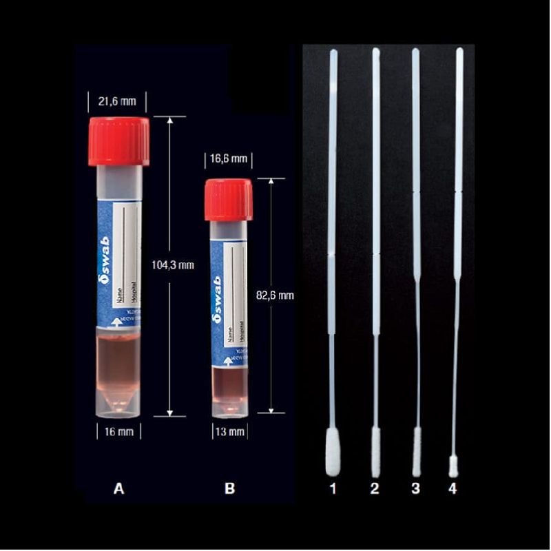 Тампон-зонд (аплікатор), ворсистий δ-swab з точкою зламу №60 (304230)
